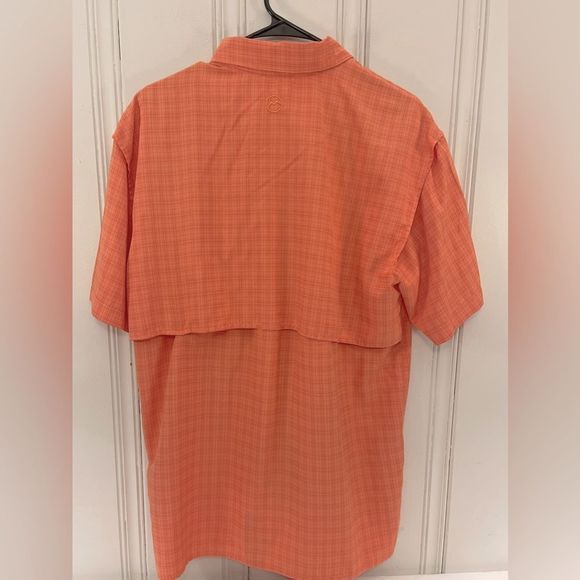 Magellan Mens Fish Gear Mag Wick Angler Fit Short Sleeve Button Down Shirt M - Picture 2 of 3